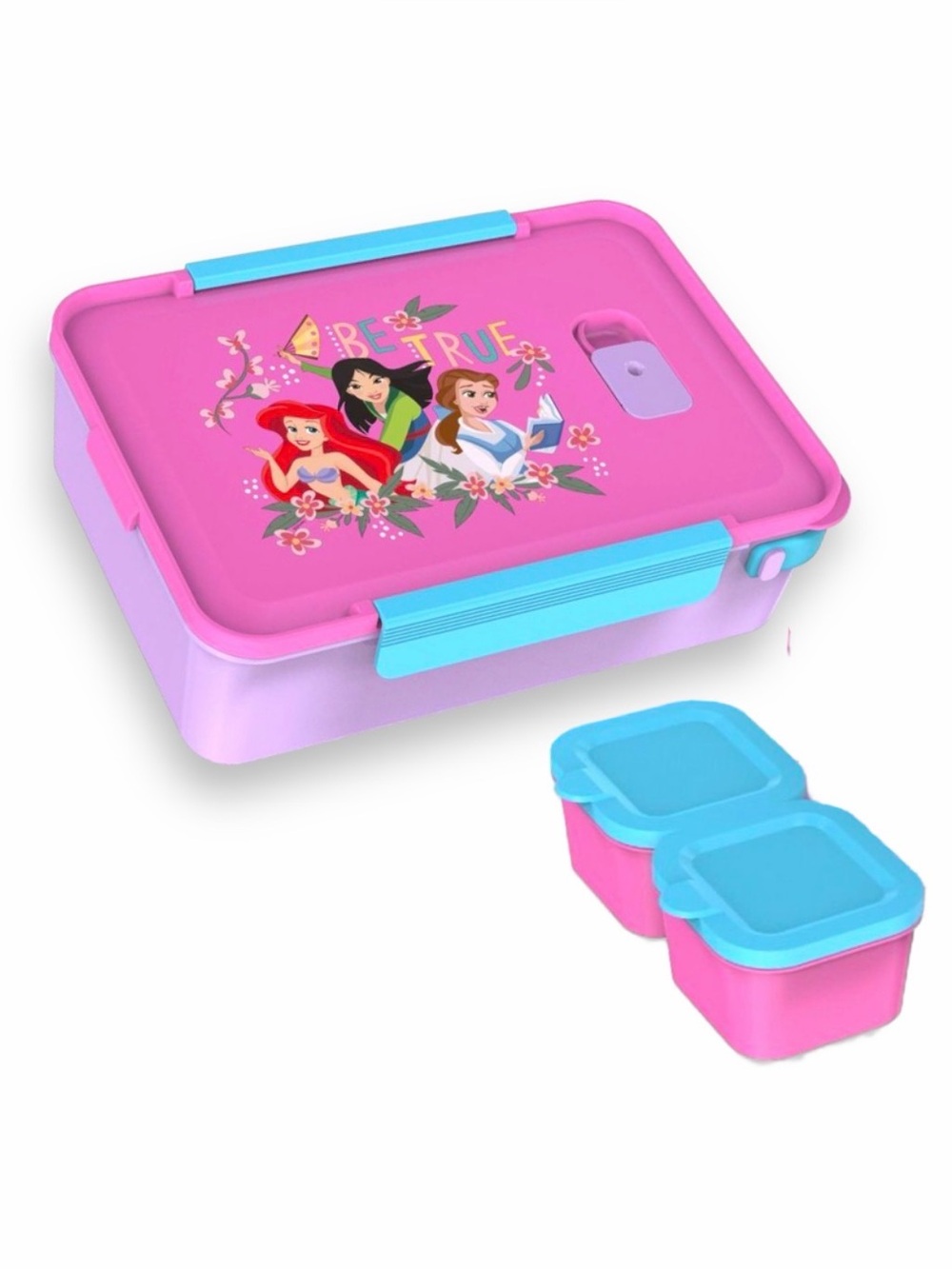 NWOB Zak! Designs Disney Princess Reusable Plastic Bento Box
